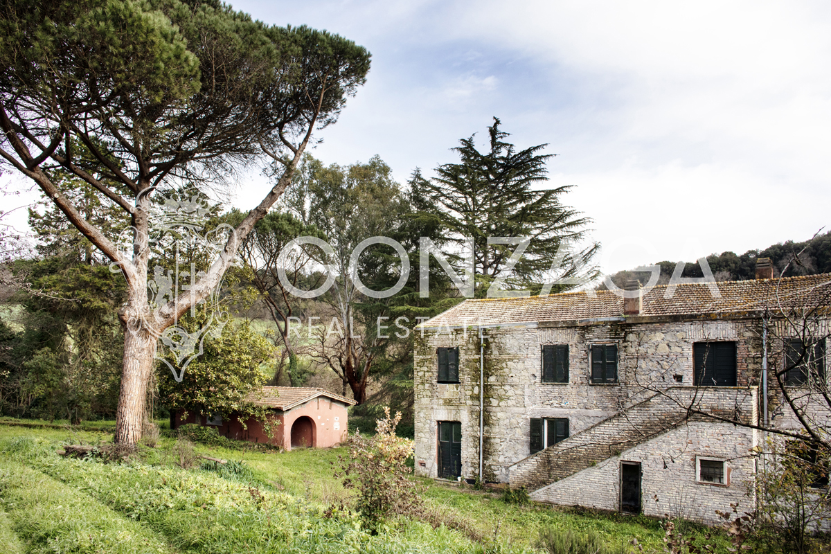 Country estate with 17 hectares near Rome