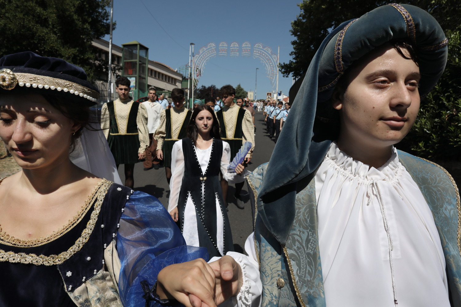 Gallese, the Feast of Saint Famian