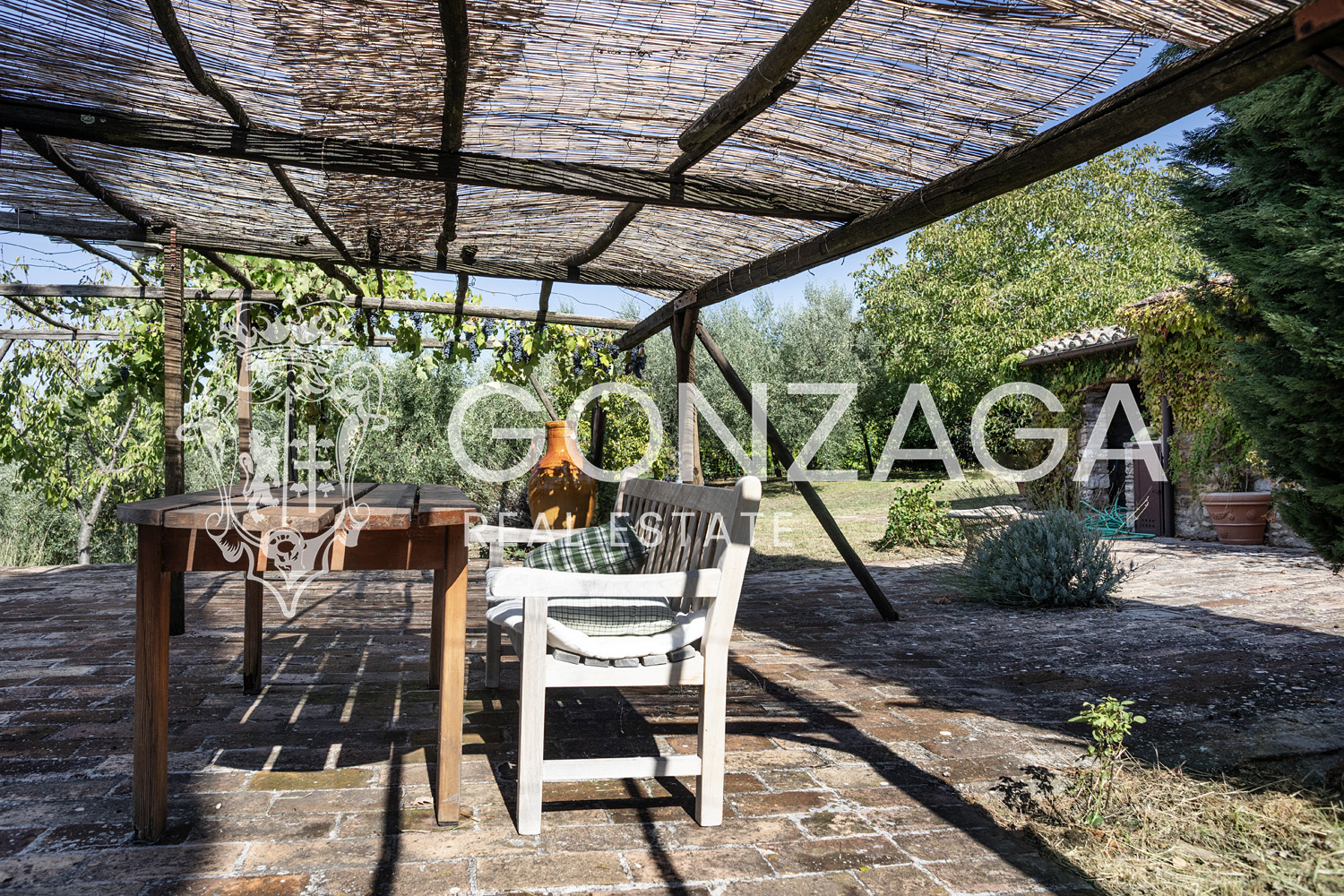 Country House Among Vineyards and Olive Trees in the Narni Countryside