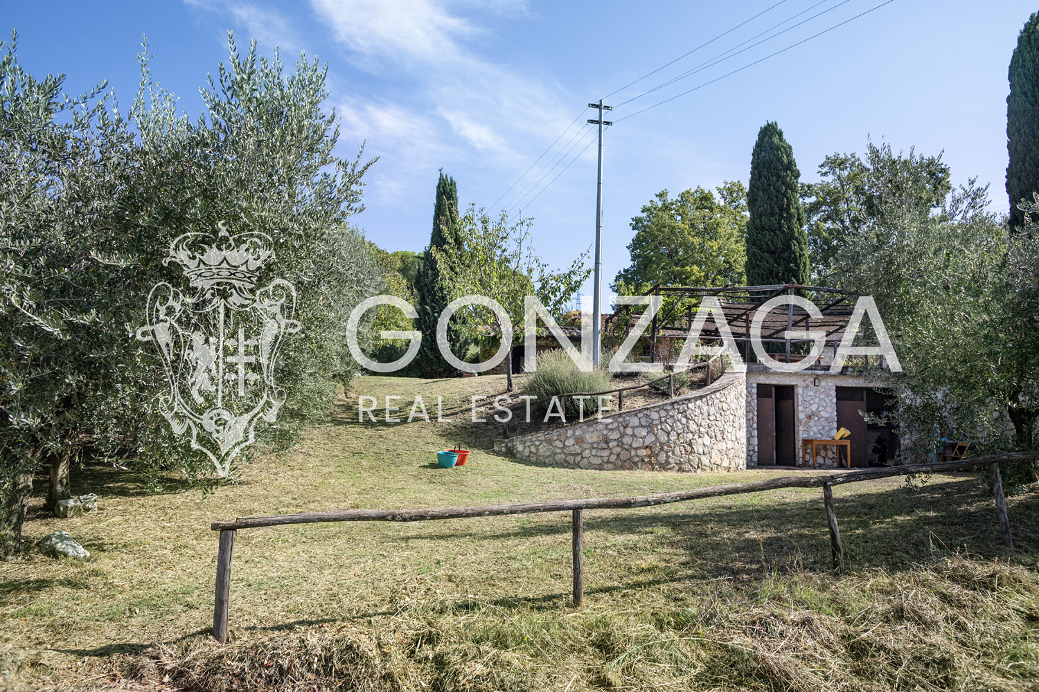 Country House Among Vineyards and Olive Trees in the Narni Countryside